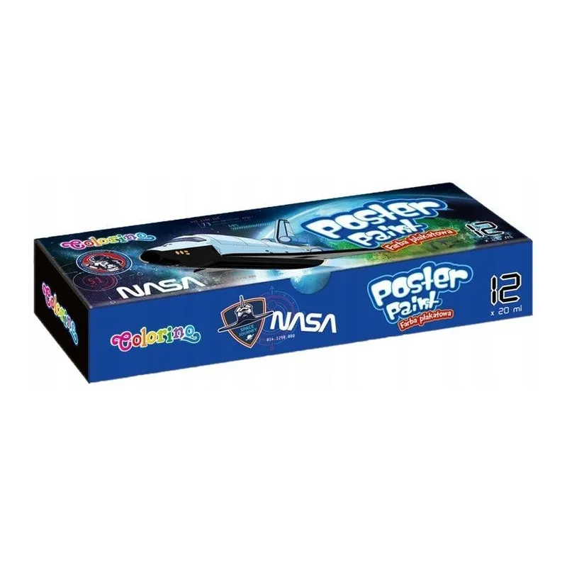 FARBY PLAKATOWE 12 KOLORÓW 20 ML