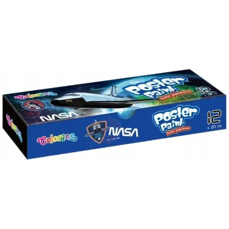 FARBY PLAKATOWE 12 KOLORÓW 20 ML