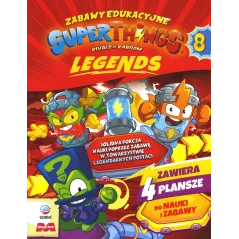 SUPERTHINGS RIVALS OF KABOOM. LEGENDS. ZABAWY EDUKACYJNE 8
