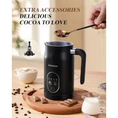 Elektryczny Spieniacz Do Mleka 300 Ml 4 W 1 Shardor Mf0802 Automatyczna Regulacja Temperatury