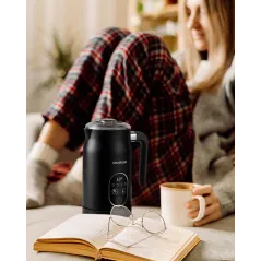 ELEKTRYCZNY SPIENIACZ DO MLEKA 300 ML 4 W 1 SHARDOR MF0802 AUTOMATYCZNA REGULACJA TEMPERATURY