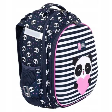 TORNISTER SZKOLNY DLA DZIEWCZYNKI PANDA KLASY 1–3 ST.MAJEWSKI