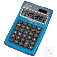 KALKULATOR BIUROWY CITIZEN WR-3000 NIEBIESKI WATERPROOF