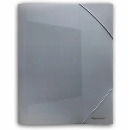 PLASTIKOWA TECZKA Z GUMKĄ CZARNA PENMATE A4