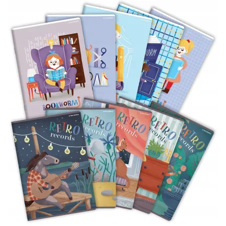 Zeszyt W Kratkę Z Marginesem 32 Kartki A5