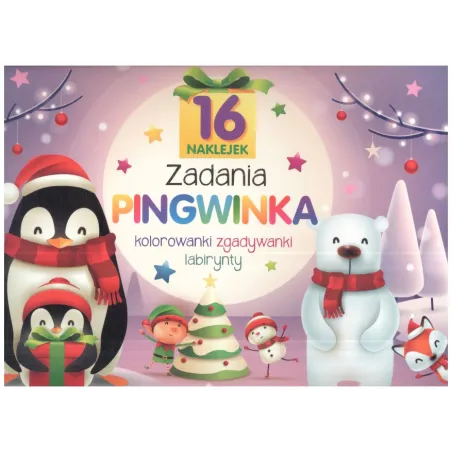 Zadania Pingwinka Kolorowanki Zgadywanki Labirynty 5+