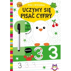 UCZYMY SIĘ PISAĆ CYFRY. PISZ I WYCIERAJ