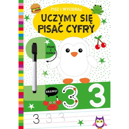 Uczymy Się Pisać Cyfry. Pisz I Wycieraj