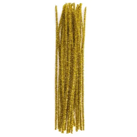 Złote Druciki Kreatywne 30 Cm 25 Szt. – Do Prac Plastycznych