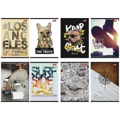 ZESZYT W LINIE Z MARGINESEM 96 KARTEK A5