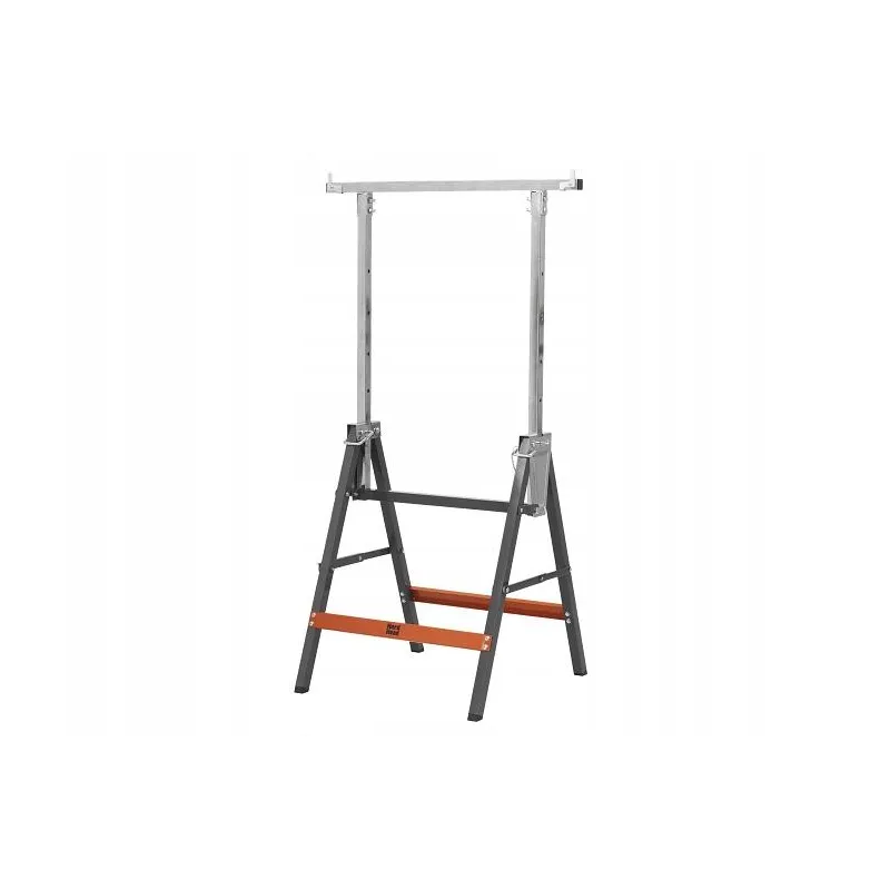 SKŁADANY KOZIOŁ WARSZTATOWY ROBOCZY HARD HEAD 160 KG REGULACJA WYSOKOŚCI 80–120 CM