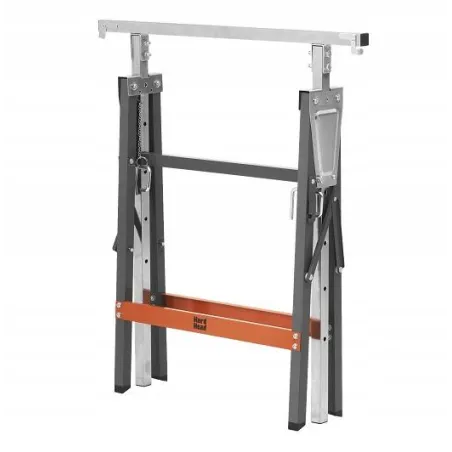 Składany Kozioł Warsztatowy Roboczy Hard Head 160 Kg Regulacja Wysokości 80–120 Cm