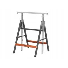 SKŁADANY KOZIOŁ WARSZTATOWY ROBOCZY HARD HEAD 160 KG REGULACJA WYSOKOŚCI 80–120 CM