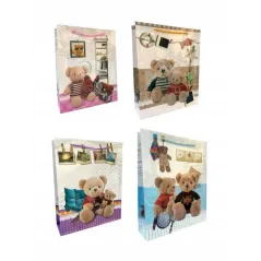 DEKORACYJNA TOREBKA PREZENTOWA MIŚ