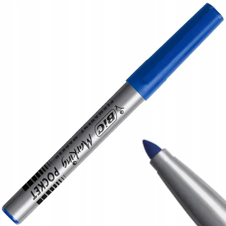 MARKER PERMANENTNY NIEBIESKI BIC