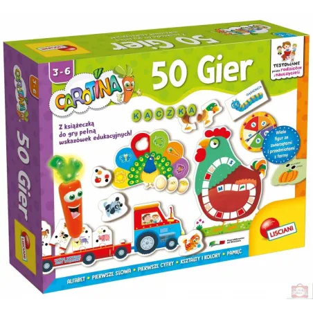 50 Gier Edukacyjnych Carotina 3-6 Lat 50 Gier Edukacyjnych Carotina 3-6 Lat