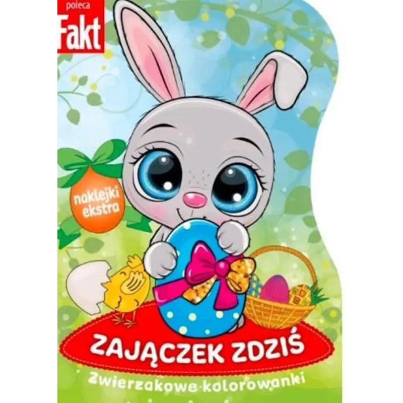 ZAJĄCZEK ZDZIŚ. ZWIERZAKOWE KOLOROWANKI ZAJĄCZEK ZDZIŚ. ZWIERZAKOWE KOLOROWANKI