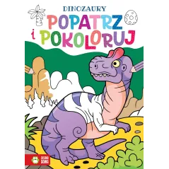 DINOZAURY. POPATRZ I POKOLORUJ