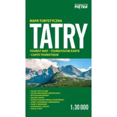 TATRY MAPA TURYSTYCZNA 1:30 000