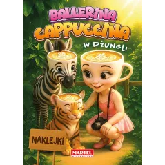 Ballerina Cappuccina w dżungli  naklejki Opracowanie zbiorowe