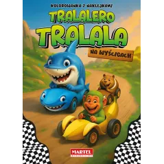 Tralalero Tralala na wyścigach  naklejki Agata Niemirska