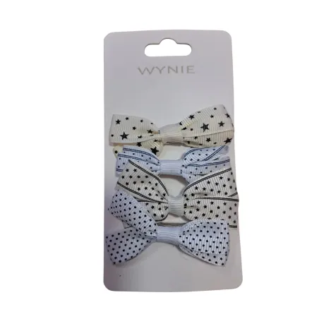 Spinki Do Włosów Kokardki 4 Sztuki Zestaw Dla Dziewczynki