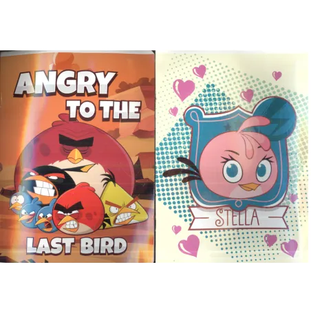 Zeszyt W Trzy Linie 16 Kartek A5 Angry Birds Zeszyt W Trzy Linie 16 Kartek A5 Angry Birds