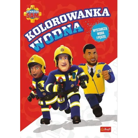 Strażak Sam. Kolorowanka Wodna