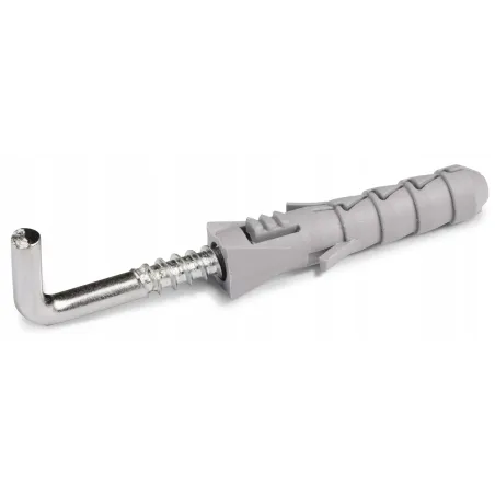 KOELNER FIX KOŁEK 6X30 MM Z HAKIEM KĄTOWYM DO PODŁOŻY PEŁNYCH 6 SZT