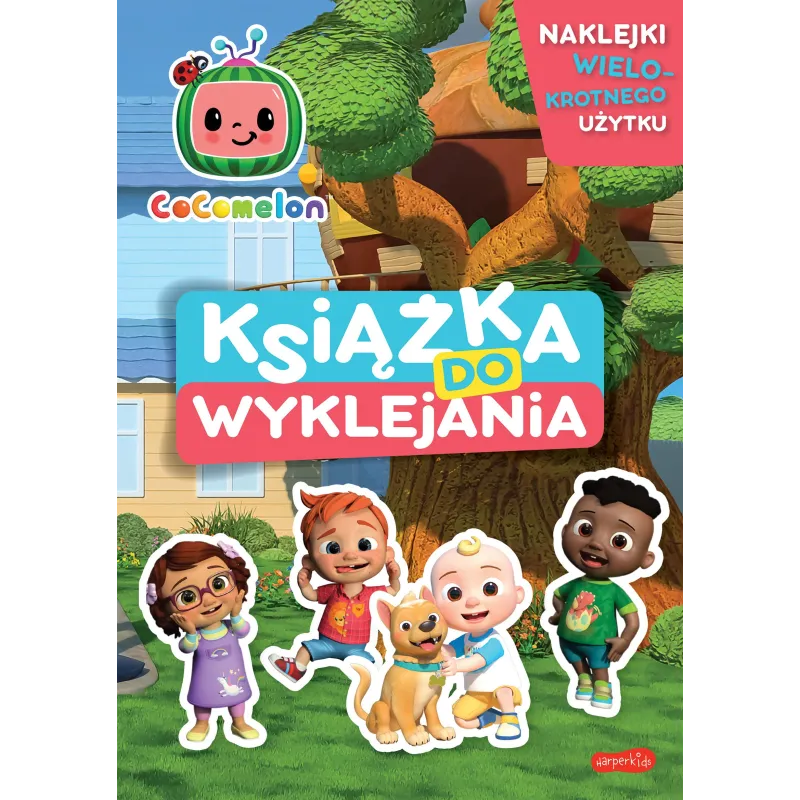 COCOMELON. KSIĄŻKA DO WYKLEJANIA