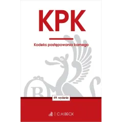 KPK. KODEKS POSTĘPOWANIA KARNEGO
