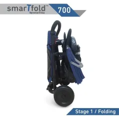 ROWEREK TRÓJKOŁOWY SMARTRIKE 8W1 SMARTFOLD 700 NIEBIESKI 6M+