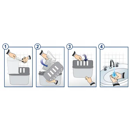 Wkład Uniwersalny Do Pochłaniaczy Wilgoci 450 G Zestaw 3 Szt K&M Ak101.3