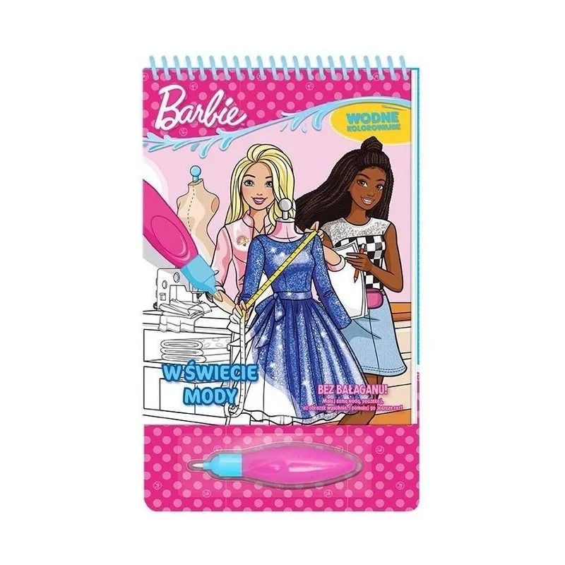 BARBIE. W ŚWIECIE MODY. WODNE KOLOROWANIE