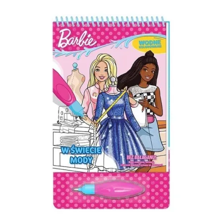 BARBIE. W ŚWIECIE MODY. WODNE KOLOROWANIE