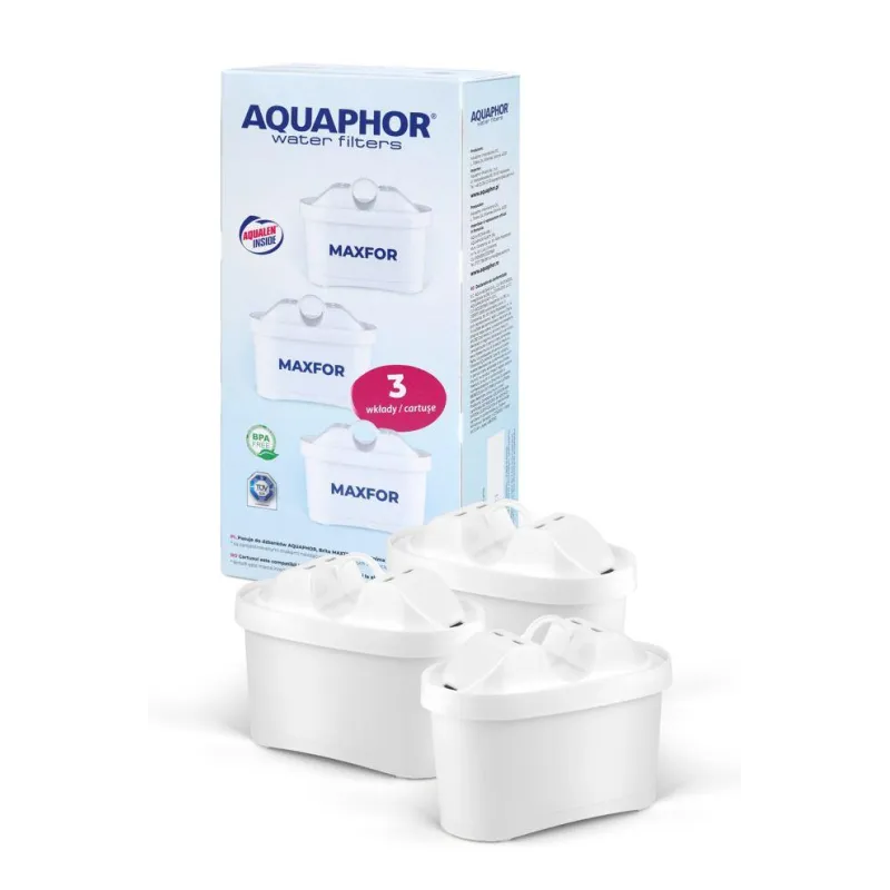 3 X WKŁAD FILTRUJĄCY DO DZBANKA AQUAPHOR B100-25 BRITA DAFI MAXFOR - Aquaphor 3 X WKŁAD FILTRUJĄCY DO DZBANKA AQUAPHOR B100-25 BRITA DAFI MAXFOR - Aquaphor