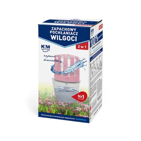 UNIWERSALNY POCHŁANIACZ WILGOCI DO DOMU ZAPACH KWIATOWY K&M AK101K