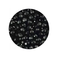 KORALIKI AKRYLOWE 6 MM CZARNE 10 G DO BIŻUTERII