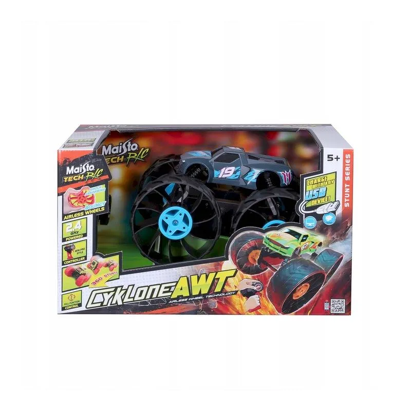 AUTO ZDALNIE STEROWANE MONSTER TRUCK 1:24 – PILOT USB, LICENCJA R/C 5+