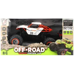 AUTO TERENOWE ZDALNIE STEROWANY POJAZD 1:16 Z PILOTEM MEGA CREATIVE 5+