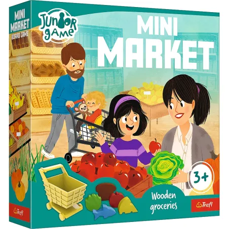 Mini Market Gra Planszowa Trefl 3+