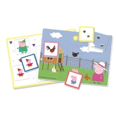 Gra Bingo Świnka Peppa Clementoni 3+ Zabawa Edukacyjna Dla Najmłodszych