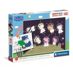 ŚWINKA PEPPA PUZZLE CLEMENTONI 60 ELEMENTÓW 5+