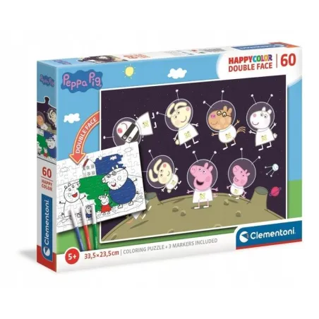 Świnka Peppa Puzzle Clementoni 60 Elementów 5+