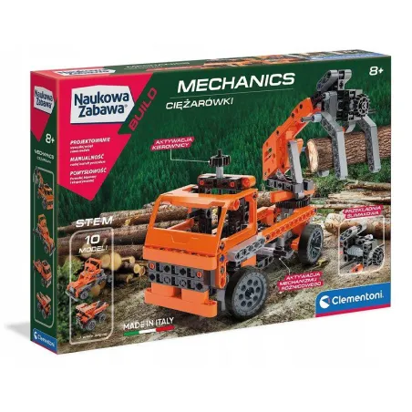 Laboratorium Mechaniki Clementoni Ciężarówka 60992 – Zabawka Edukacyjna 8+
