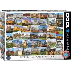 PUZZLE 1000 ELEMENTÓW GLOBETROTTER ZAMKI I PAŁACE EUROGRAPHICS 12+