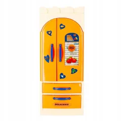 MEBLE KUCHENNE DLA LALEK  KUCHNIA Z LODÓWKĄ 3+