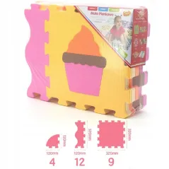 MATA PIANKOWA DLA DZIECI PUZZLE EDUKACYJNE 10M+