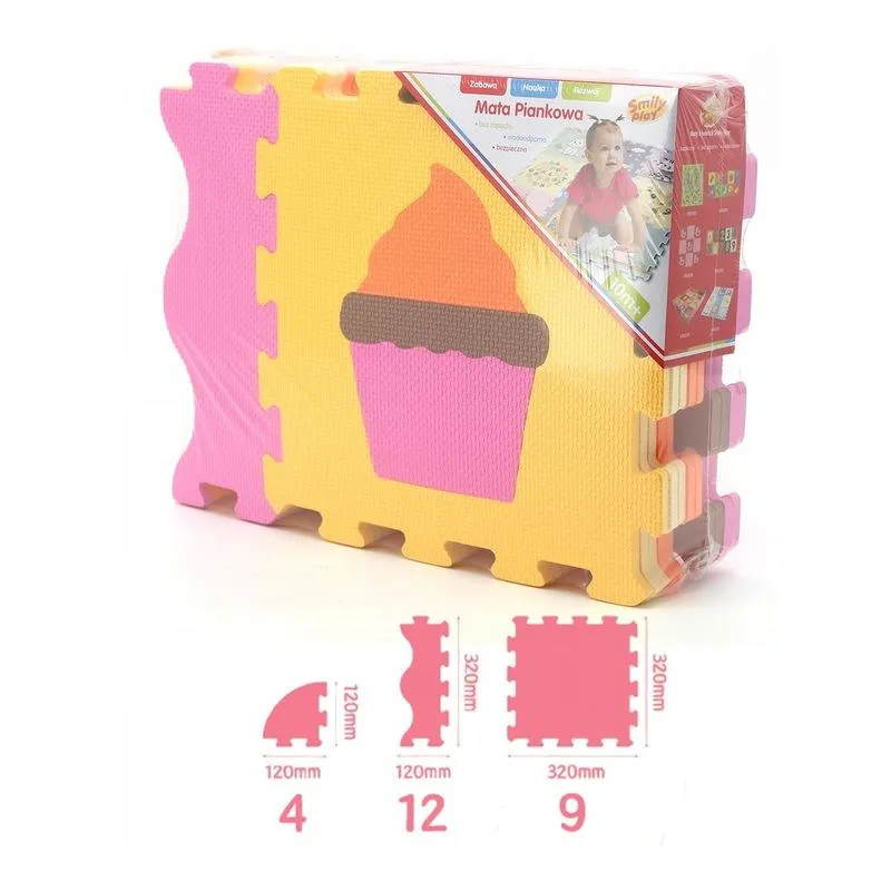 MATA PIANKOWA DLA DZIECI PUZZLE EDUKACYJNE 10M+