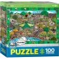 Puzzle 100 Elementów Wycieczka Do Zoo Eurographics 5+ Puzzle 100 Elementów Wycieczka Do Zoo Eurographics 5+